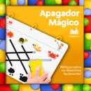 Caderno de Alfabetização e Aprendizagem Reutilizável MagicBook