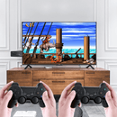 Video Game Retrô Portátil 4K 10.000 Jogos Clássicos 64GB + 2 Controles Sem Fio