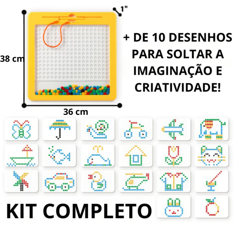 Prancheta de Desenho Magnética