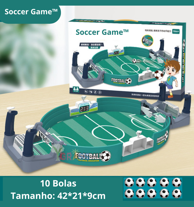 Jogo Interativo de Futebol de Mesa