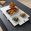 COOKY PRO - Cooktop de Indução Dobrável, 5 Bocas + Brinde 3 Potes Herméticos