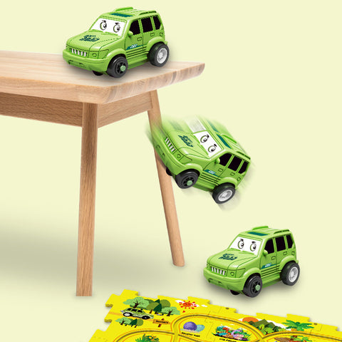 RailCar - Conjunto de pistas para carros infantis