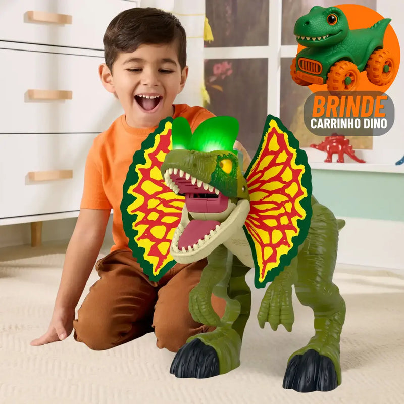 Dino Rex Kids + Brinde Carrinho Dino