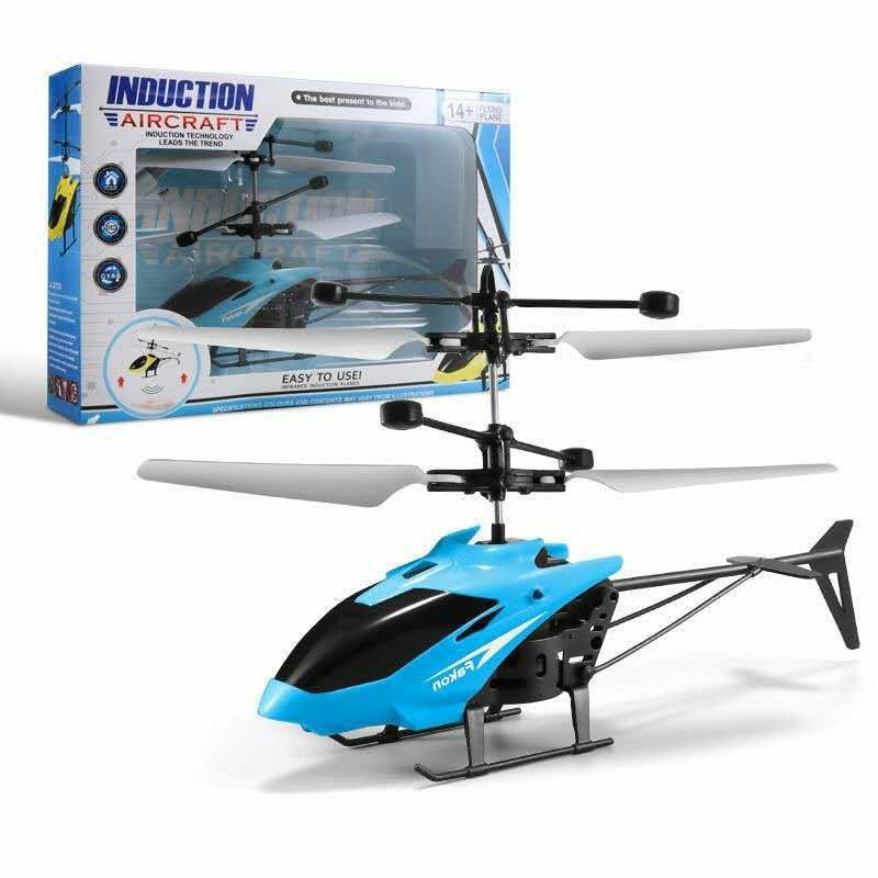 Mini Helicóptero de Brinquedo com Controle Remoto