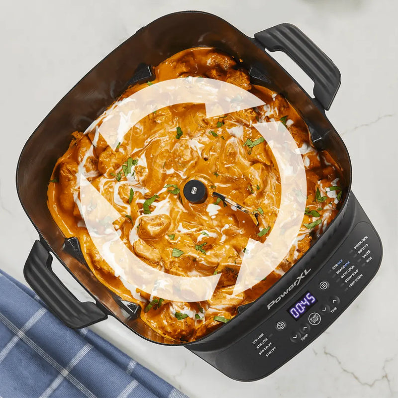 ChefMix 360 – Panela Multifuncional 7L Bivolt + Brinde 3 Potes Herméticos de Vidro