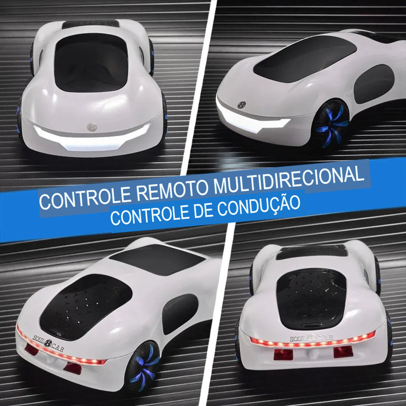 Tesla Car Carrinho de Controle Remoto Futurista