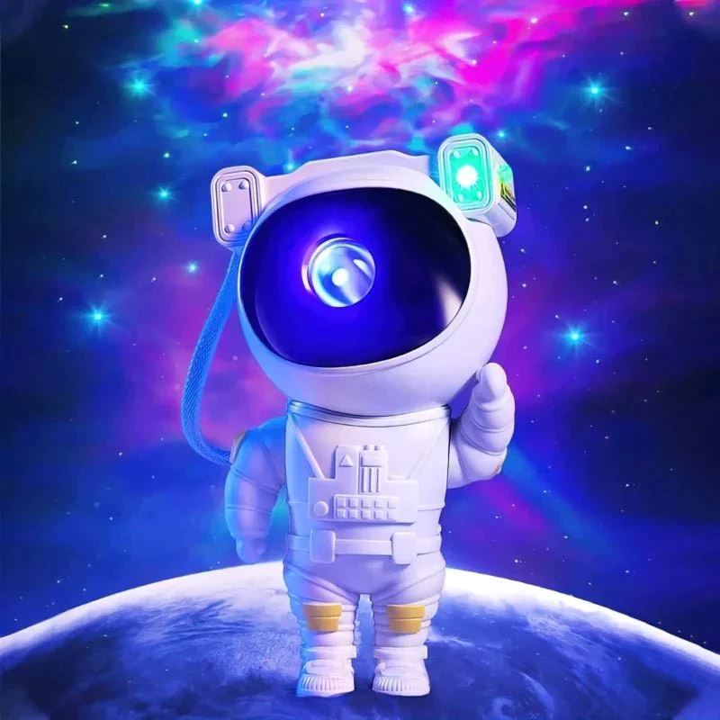 Projetor de Galáxia Luminária Astronauta