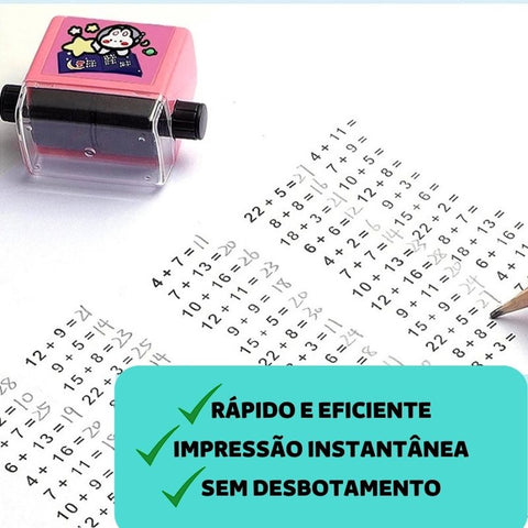 Carimbo Educativo Operações Matemáticas