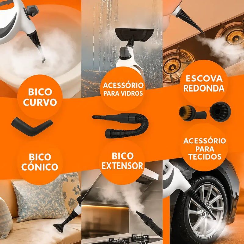 VapoClean - Vaporizador 5 em 1