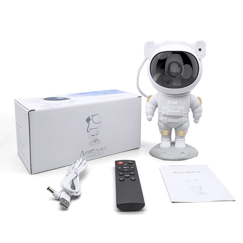 Projetor de Galáxia Luminária Astronauta