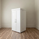 Armário Organizador Dobrável com Rodinhas + Brinde 3 Bolsas Organizadoras para Viagem