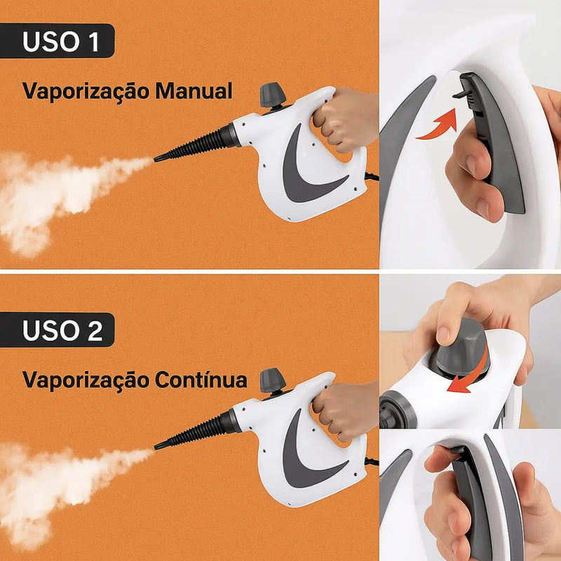 VapoClean - Vaporizador 5 em 1