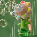 Máquina elétrica de bolhas de girassol