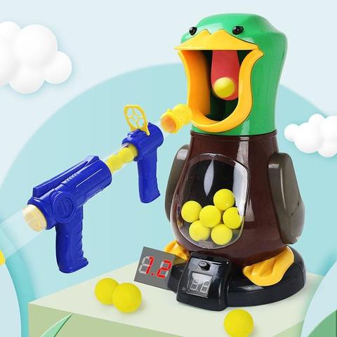 Pato de Tiro ao Alvo com Lança Bolinhas