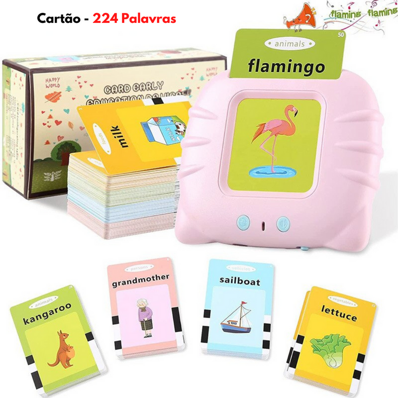 Cartões Educacional Montessori de Aprendizagem