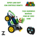 Carrinho de Controle Remoto Super Mario Go-Kart