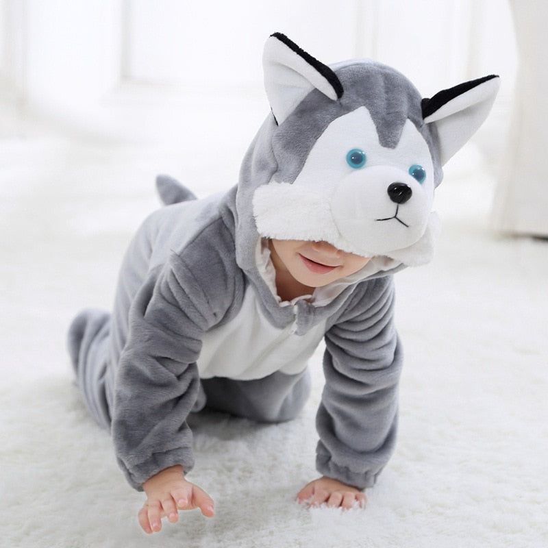 Macacão de bichinho para bebê