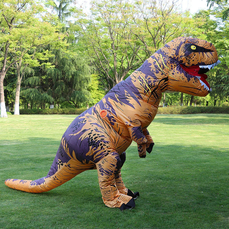 Fantasia de T-rex Inflável