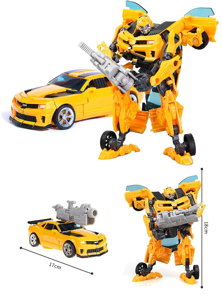 Robô e Carro de brinquedos Transformers