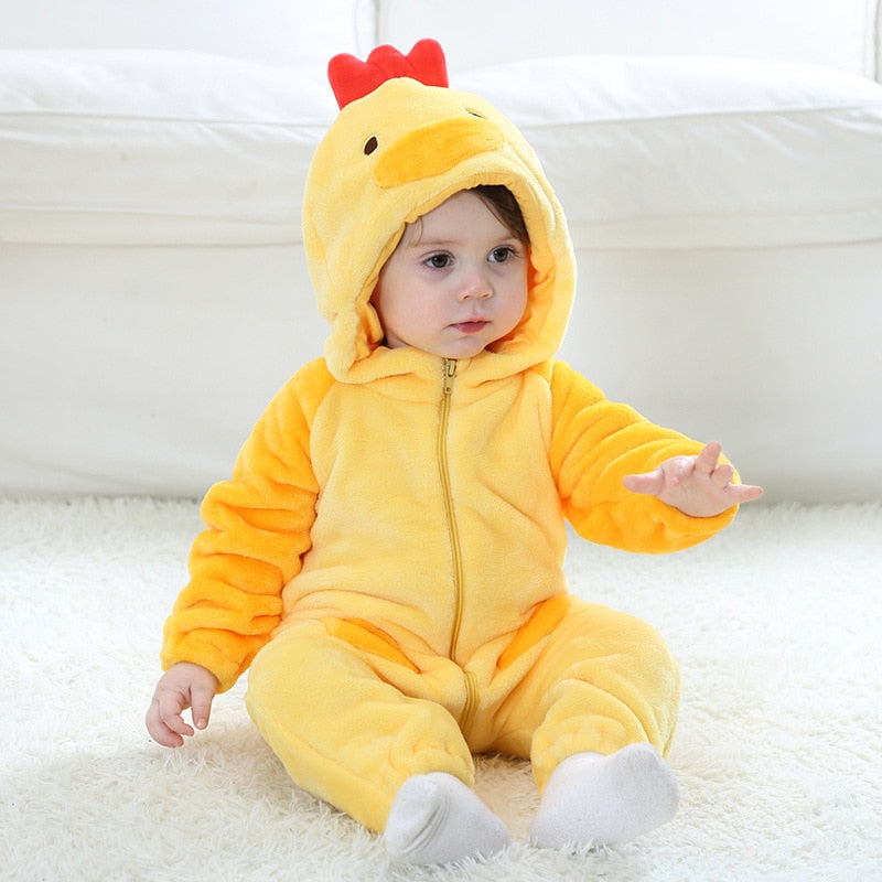 Macacão de bichinho para bebê