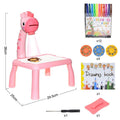 Mesa de Brinquedo Infantil com Projetor de Led