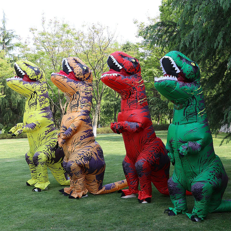 Fantasia de T-rex Inflável
