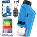 Mini Microscópio Portátil para Crianças