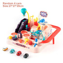 Brinquedos educativos para vagões ferroviários