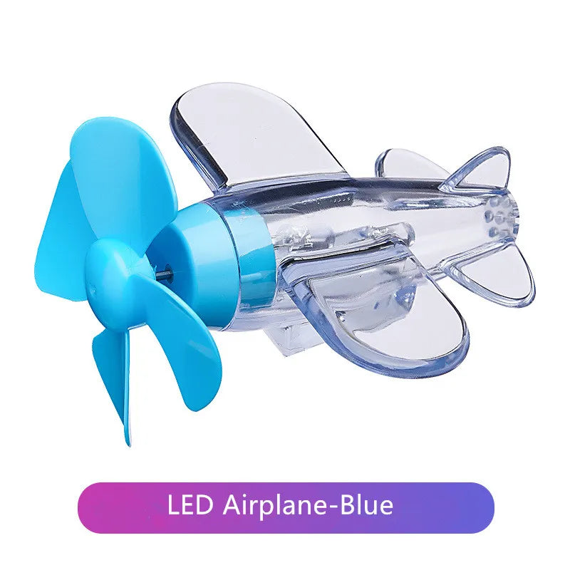 Mini avião luminoso