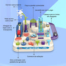 Brinquedos educativos para vagões ferroviários