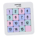 Quebra-cabeça deslizante de número magnético