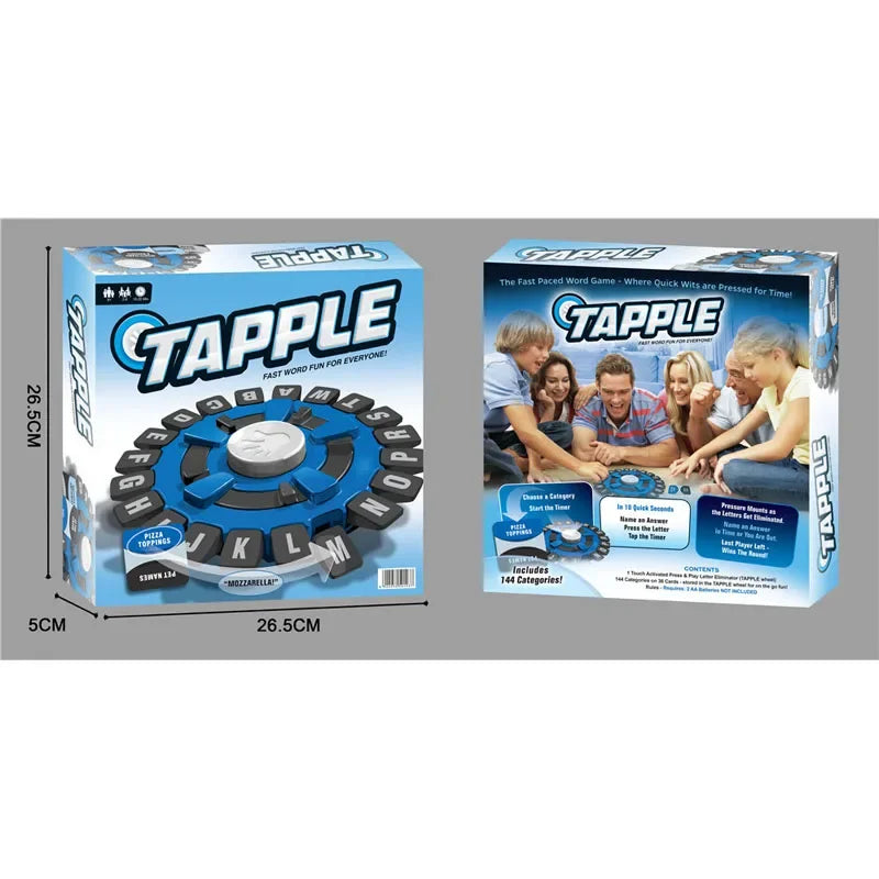 Jogo Trava Letras em Inglês e Espanhol Tapple
