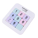 Quebra-cabeça deslizante de número magnético