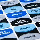 Jogo Trava Letras em Inglês e Espanhol Tapple