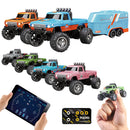 Mini RC Monster Truck + Brinde "Reboque"