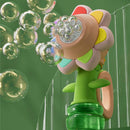 Máquina elétrica de bolhas de girassol