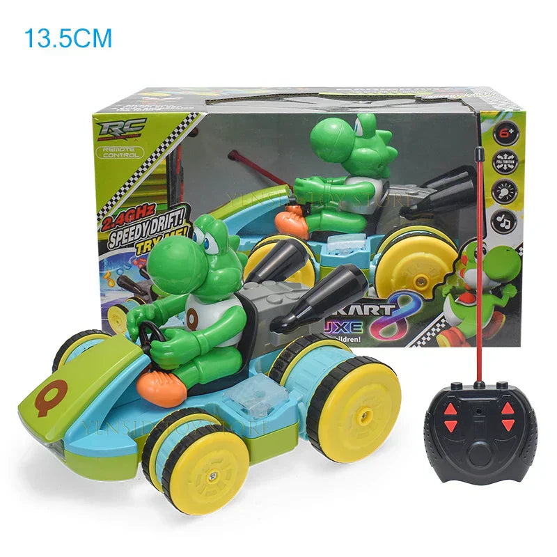 Carrinho de Controle Remoto Super Mario Go-Kart  [NÃO DOBRA AS RODAS]