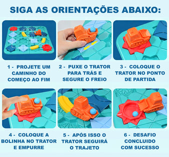 Pista de Construção Lógica Sensorial