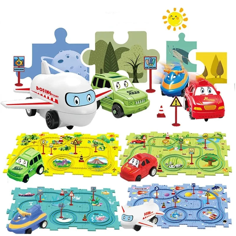 RailCar - Conjunto de pistas para carros infantis