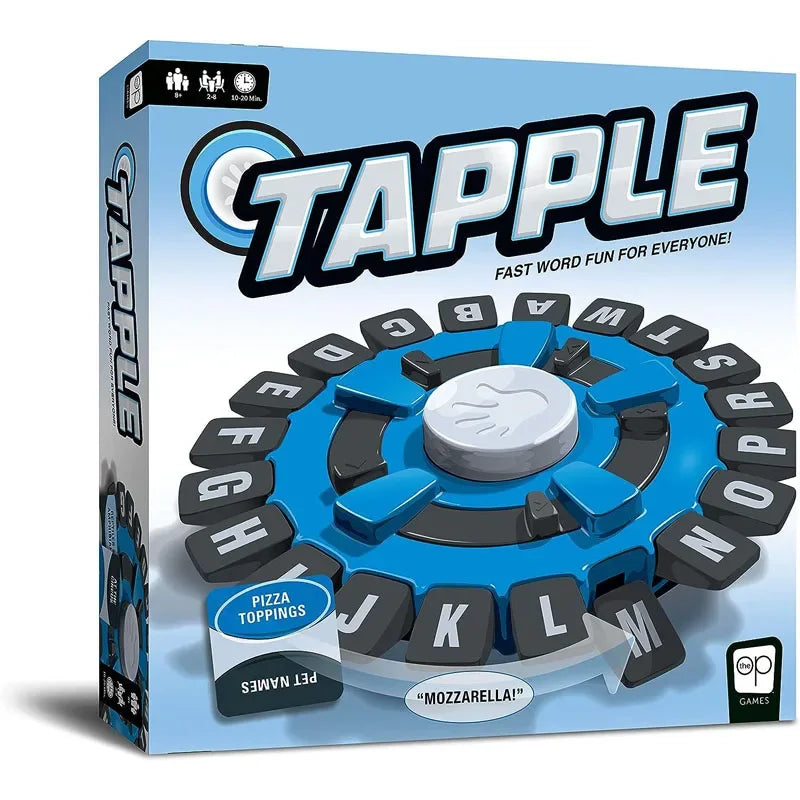 Jogo Trava Letras em Inglês e Espanhol Tapple