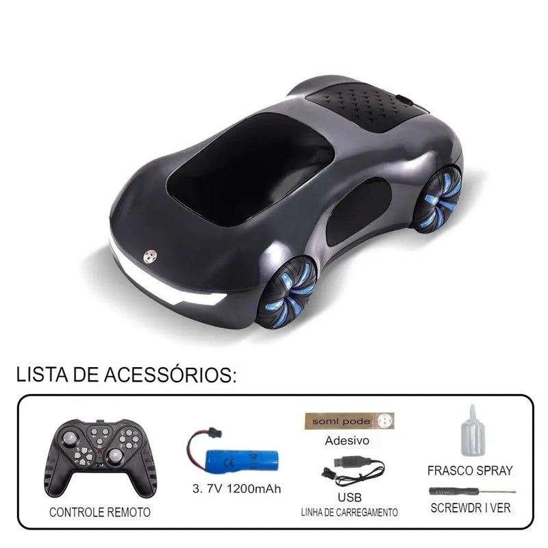 Tesla Car Carrinho de Controle Remoto Futurista