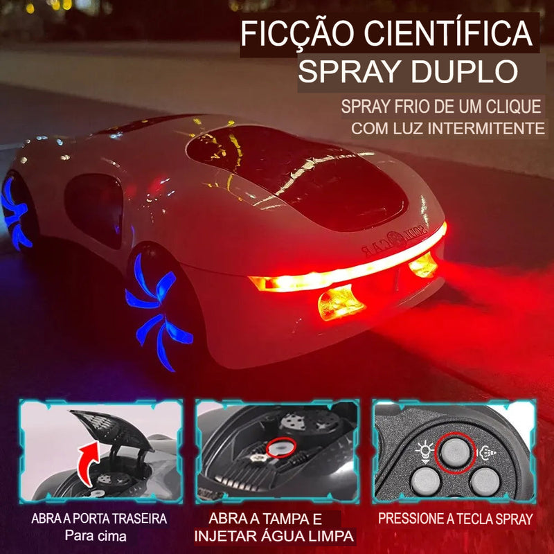 Tesla Car Carrinho de Controle Remoto Futurista
