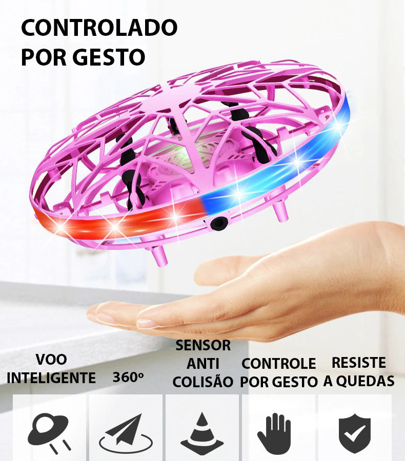 Mini OVNI Controlado Por Gesto