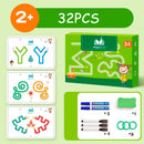 Caderno de Alfabetização e Aprendizagem Reutilizável MagicBook