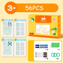 Caderno de Alfabetização e Aprendizagem Reutilizável MagicBook