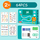 Caderno de Alfabetização e Aprendizagem Reutilizável MagicBook