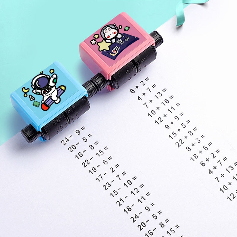 Carimbo Educativo Operações Matemáticas