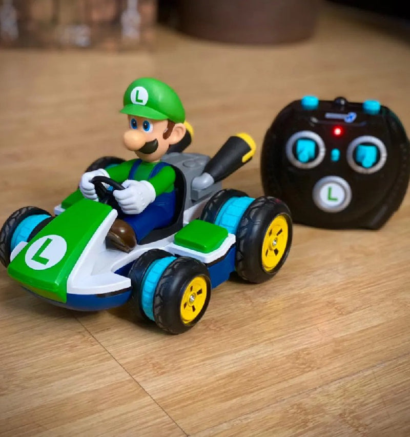 Carrinho de Controle Remoto Super Mario Go-Kart