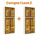 Compre 1 Leve 2 - Guarda-Roupa Vitta, 8 Portas e 4 Módulos