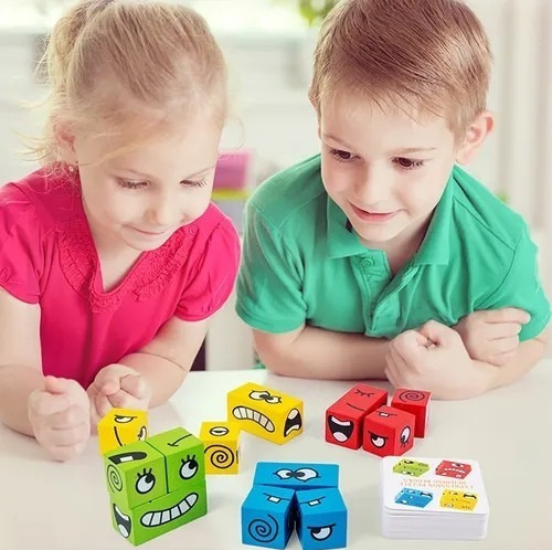 Cubo Mágico de Rosto Emojis Toys